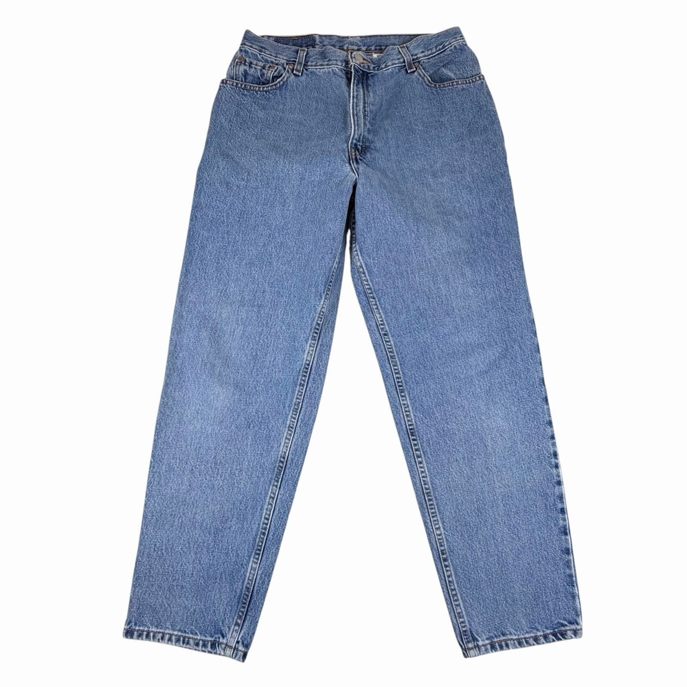 Vintage 2000 Levi's 550 Women's Jeans Size 14 S (30x28) Relaxed Tapered Blue Y2K